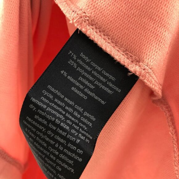 Tommy Hilfiger Striped‎ Long-Sleeve Top Bridal Rose L - Picture 3 of 5